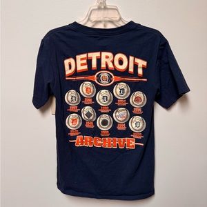 Detroit Tigers Vintage Archives Tshirt Size Small